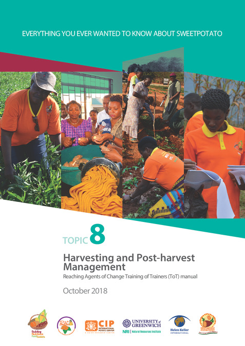 Everything you ever wanted to know about sweetpotato, Topic 8: Harvesting and post-harvest management