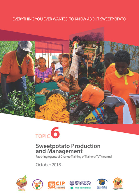 Everything you ever wanted to know about sweetpotato, Topic 6: Sweetpotato production and management