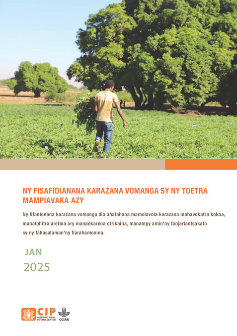Ny fisafidianana karazana vomanga sy ny toetra mampiavak azy