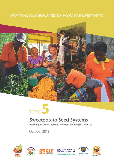 Everything you ever wanted to know about sweetpotato, Topic 5: Sweetpotato seed systems