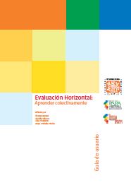 Evaluacion horizontal. Aprender colectivamente.