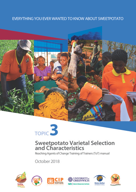 Everything you ever wanted to know about sweetpotato, Topic 3: Sweetpotato varietal selection and characteristics